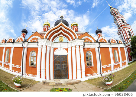 Cathedral of the Resurrection of Christ, an orthodox church in Staraya Russa, Russia 96028406