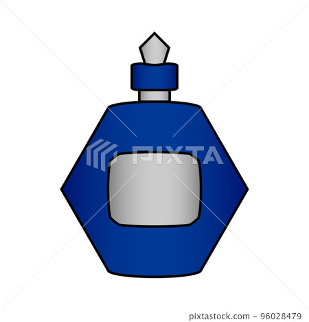 Perfume icon on white. Perfume icon on white. 96028479
