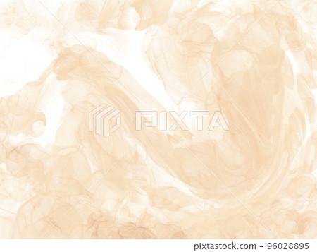 米色酒精水墨藝術背景 96028895