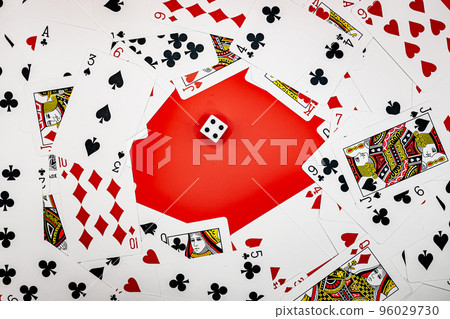 Cards and dice 96029730