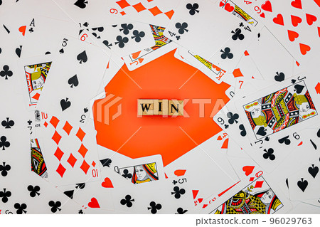 Cards and dice 96029763