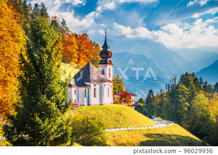 Berchtesgaden, Germany. Watzmann Mountain, Bavarian landscape. 96029936