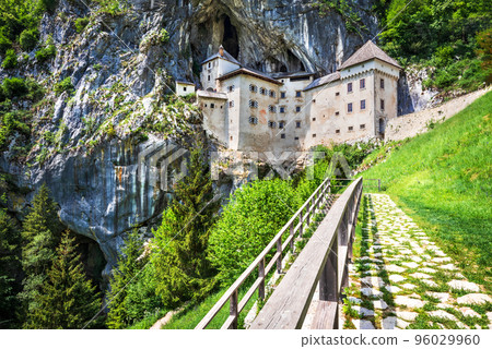 Predjama, Slovenia. Famous largest cave castle in the world 96029960