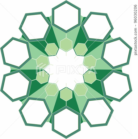 Business ecosystem organisation hexagone diagram scheme template Business ecosystem organisation hexagone diagram scheme template 96030206