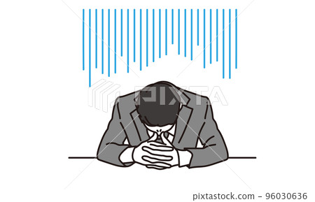 沮喪的商人 沮喪的商人 96030636