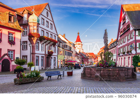 Gengenbach, Germany - Old beautiful town in Schwarzwald (Black Forest) 96030874