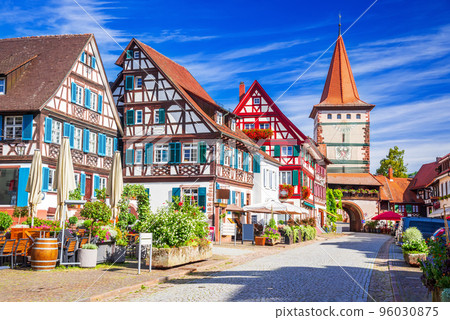 Gengenbach, Germany - Old beautiful town in Schwarzwald (Black Forest) Gengenbach, Germany - Old beautiful town in Schwarzwald (Black Forest) 96030875