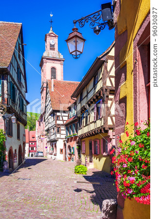 Riquewihr, Alsace. Most beautiful villages of France. 96030877