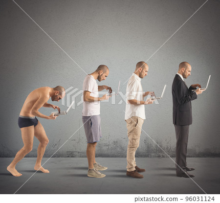 Successful man evolution 96031124
