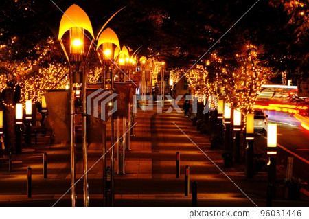 神戶煤氣燈街（麵包超人街）的彩燈 96031446