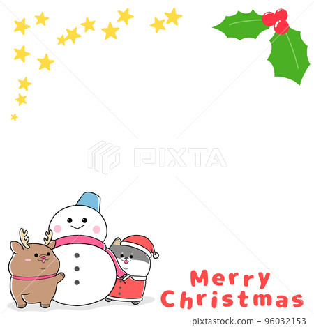 Yurukawa Kuroshiba 聖誕老人和雪人相框 (1:1) ① 96032153