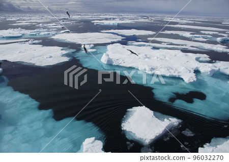 北極漂流冰 96032270