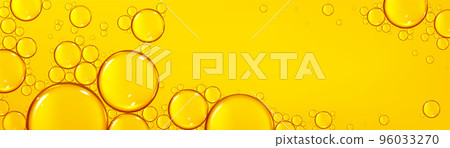 Background with oil drops texture, omega bubbles 96033270