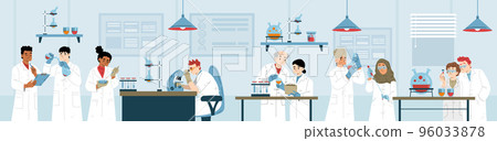 Science laboratory research and development work 96033878
