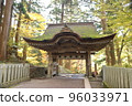 Shrine gate in nature 96033971
