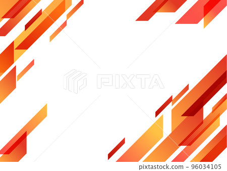紅色幾何圖案背景素材 96034105