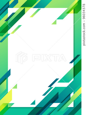 綠色幾何圖案背景素材 綠色幾何圖案背景素材 96034378