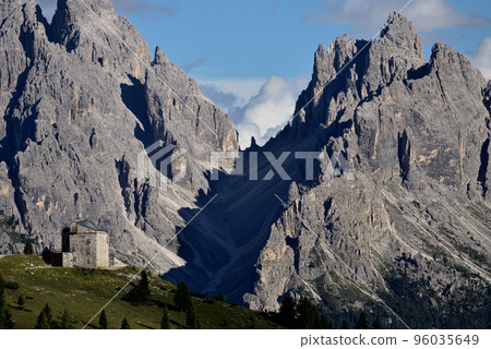 Old fort on the alps Old fort on the alps 96035649