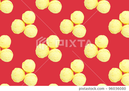 Bright and colorful background with ice cream Bright and colorful background with ice cream 96036080