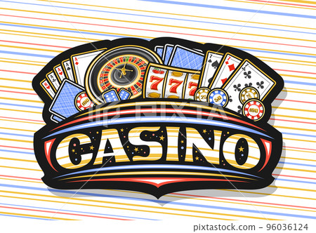 Vector logo for Casino Vector logo for Casino 96036124