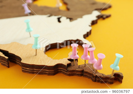 Concept of travel and adventure all around the world Concept of travel and adventure all around the world 96036797