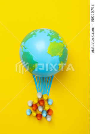Concept of travel and adventure all around the world Concept of travel and adventure all around the world 96036798