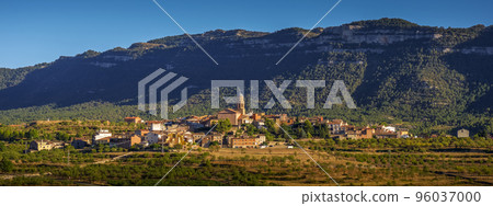 panoramic view of Ulldemolins, Spain 96037000