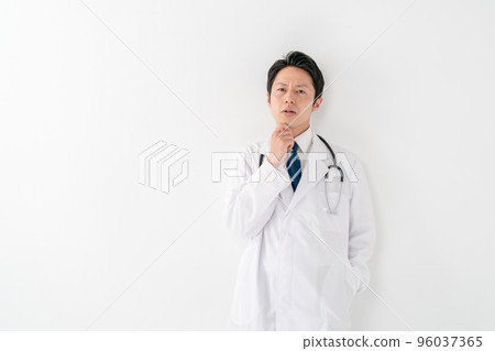 Doctor male white back Doctor male white back 96037365