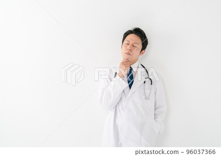 Doctor male white back Doctor male white back 96037366
