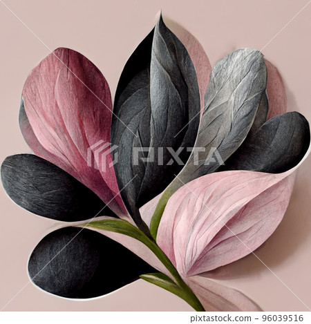 Watercolor art background. Digital generated wallpaper design with flower paint brush line art. Watercolor art background. Digital generated wallpaper design with flower paint brush line art. 96039516