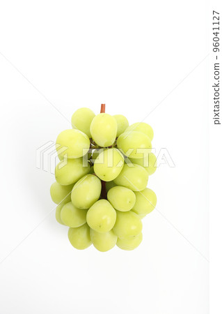 Green grape isolated in white background Green grape isolated in white background 96041127