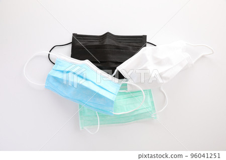 Used mask isolated in white background 96041251