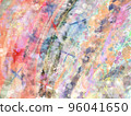 Light tie dye unicorn style print pink yellow splashes and sparks abstract art backdrop Light tie dye unicorn style print pink yellow splashes and sparks abstract art backdrop 96041650