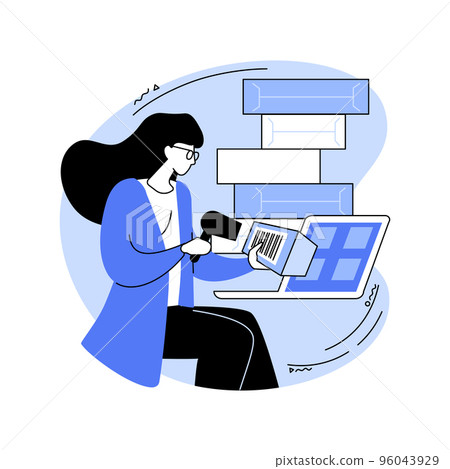 Product shipping isolated cartoon vector illustrations. Product shipping isolated cartoon vector illustrations. 96043929
