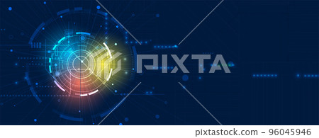 Technology data background, idea of global business solution Technology data background, idea of global business solution 96045946