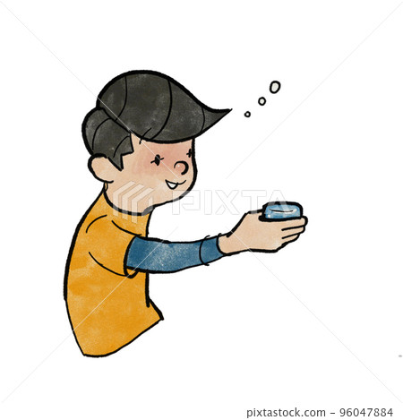 A man who drinks sake from a sake cup A man who drinks sake from a sake cup 96047884