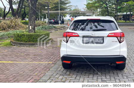 Indonesia, Surakarta, October 25, 2022, Honda HR-V is a subcompact crossover SUV produced by Honda of Japan 96048946