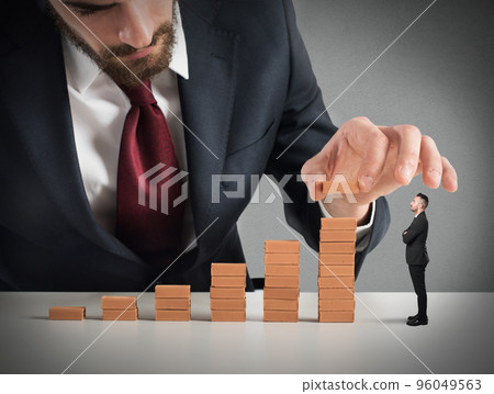 Financial staircase Financial staircase 96049563