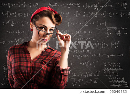 Pin-up teacher 96049583