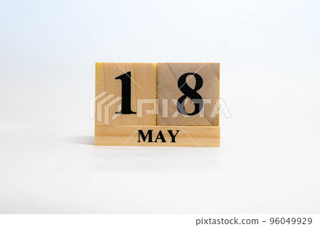 Date Block Calendar May 18th 96049929