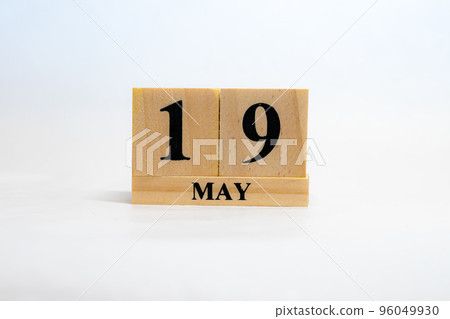 Date Block Calendar May 19th Date Block Calendar May 19th 96049930