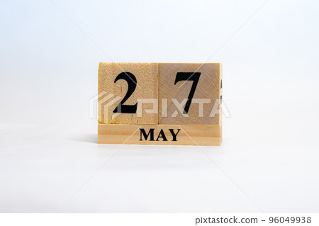 Date Block Calendar May 27 Date Block Calendar May 27 96049938