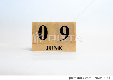 Date Block Calendar June 9th 96049951