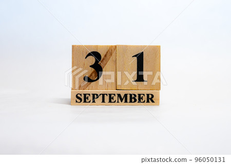 日期塊日曆 9 月 31 日 日期塊日曆 9 月 31 日 96050131