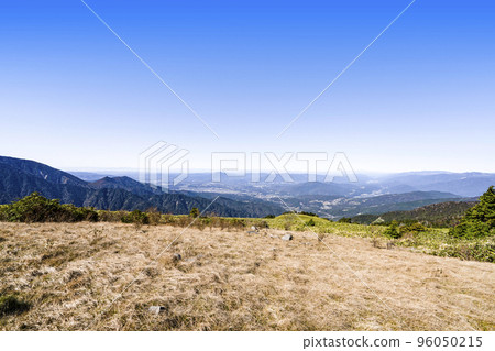 從富士見台眺望中津川（10月下旬） 96050215