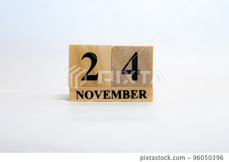 Date Block Calendar November 24th 96050396