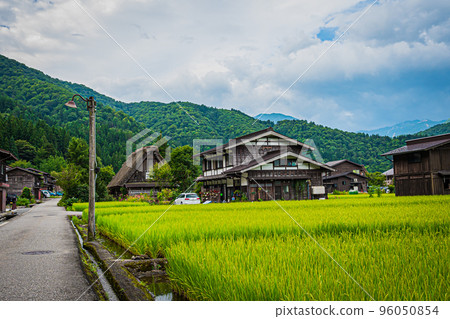 Scenery of Shirakawa-go in summer Scenery of Shirakawa-go in summer 96050854