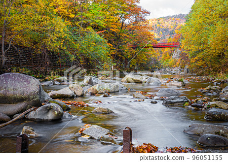 Scenery of Jozankei in Hokkaido in autumn Scenery of Jozankei in Hokkaido in autumn 96051155