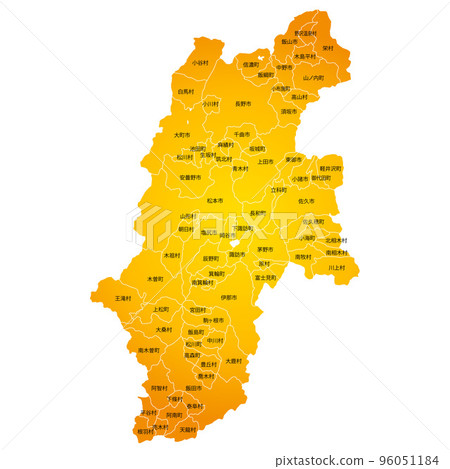 長野縣和市町村地圖 96051184