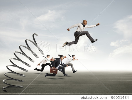 Overcome and achieve success Overcome and achieve success 96051484
